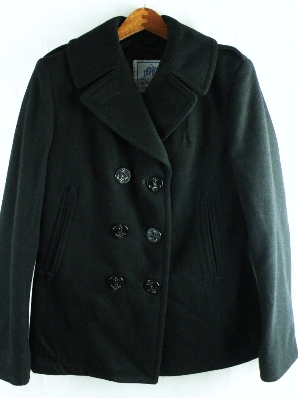 DSCP Quarterdeck Sterlingwear of Boston Wool US Navy Peacoat Women’s Size 6